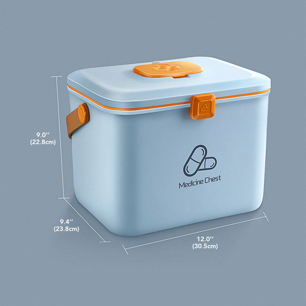 Double-Layer Medicine Box